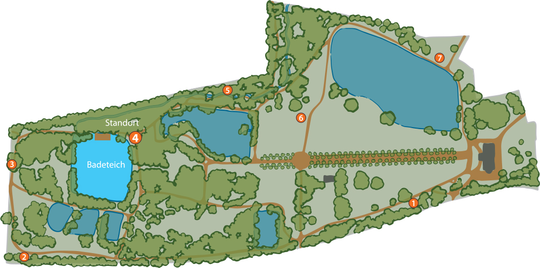 Plan Park Bendeleben Karte 4