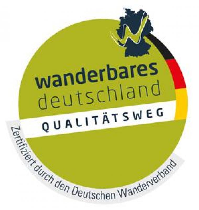der Kyffhäuserweg ist zertifizierter Qualitätswanderweg .